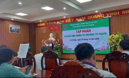   Tập huấn cho cán bộ kiêm nhiệm Tổ trưởng tổ TK&VV năm 2025